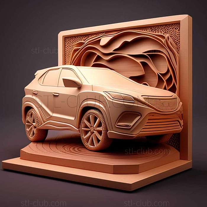 3D мадэль Toyota Harrier (STL)